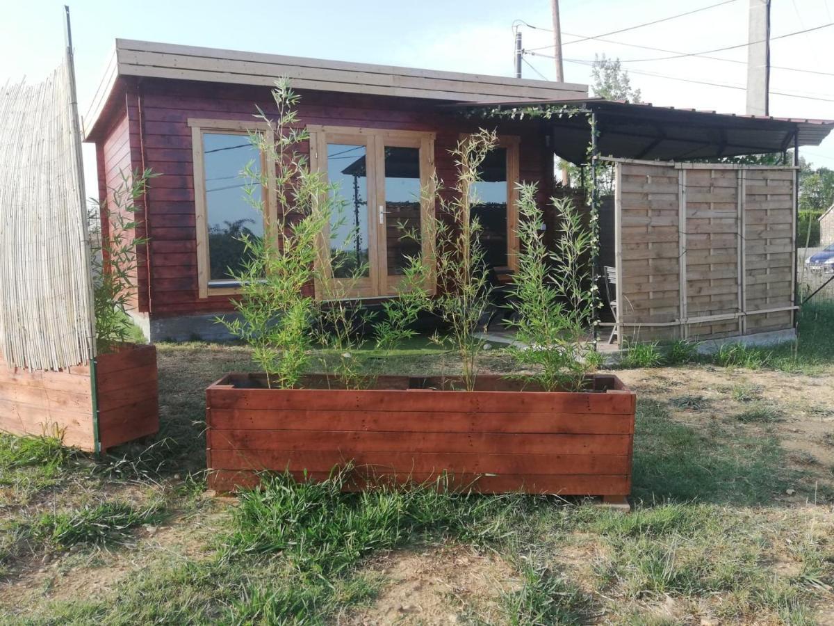 Charmant Chalet Pour 2 Personnes Spa Prive Massillargues-Attuech Bagian luar foto