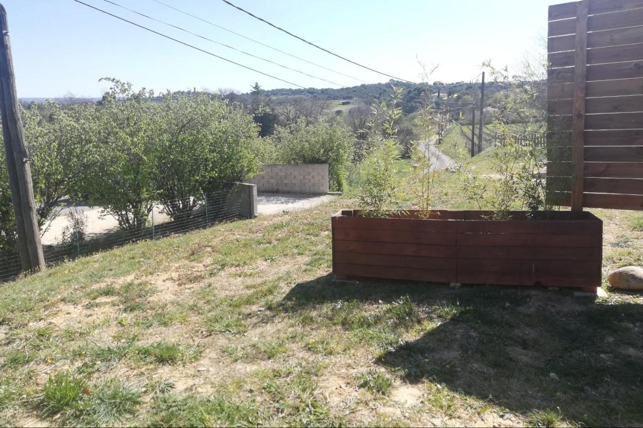 Charmant Chalet Pour 2 Personnes Spa Prive Massillargues-Attuech Bagian luar foto