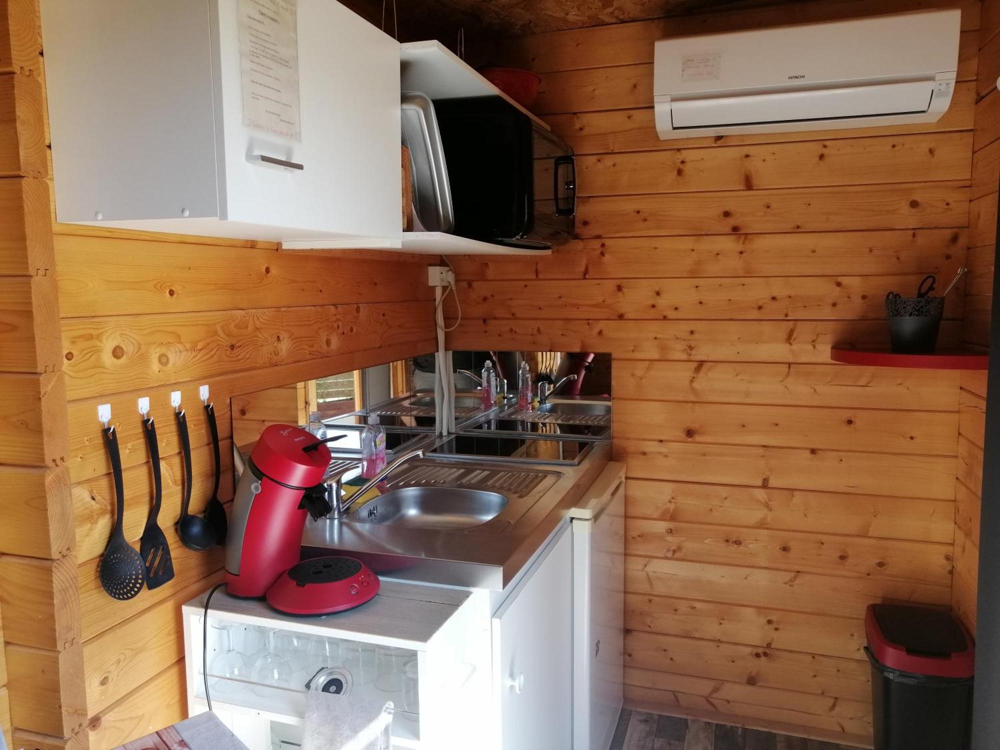 Charmant Chalet Pour 2 Personnes Spa Prive Massillargues-Attuech Bagian luar foto
